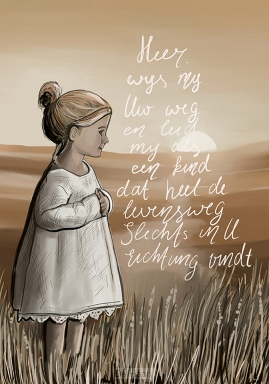 Kaartje A7 Heer, wijs mij Uw weg