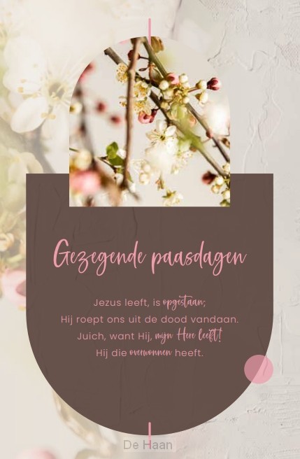 Wenskaart Jezus leeft