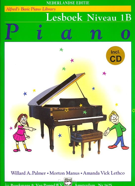 Alfred basic piano lesboek 1B