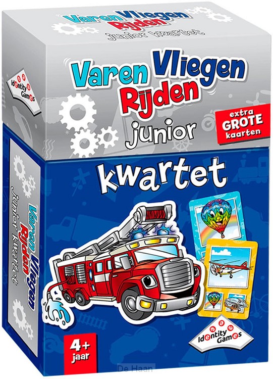 Varen vliegen rijden junior kwartet