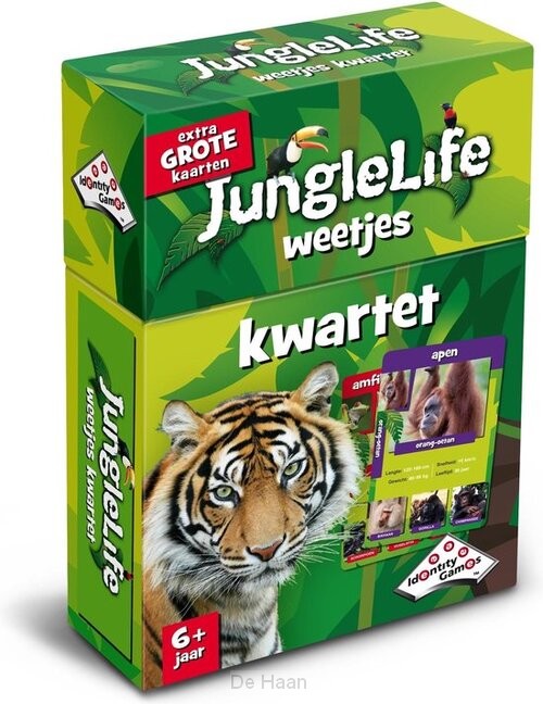 Junglelife weetjes kwartet