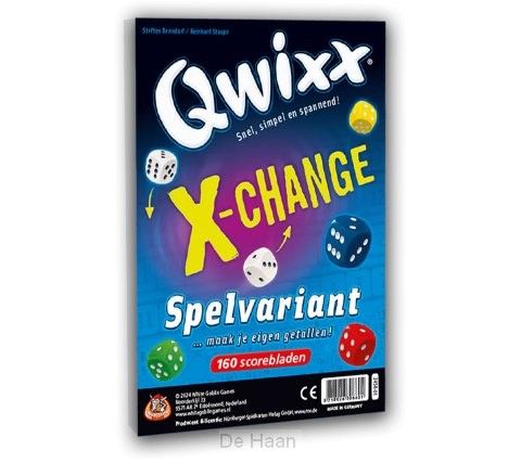 Qwixx scoreblokken X-change