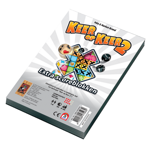 Keer op keer 2 scoreblokken