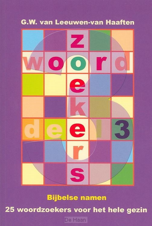 Woordzoekers 3 bijbelse namen