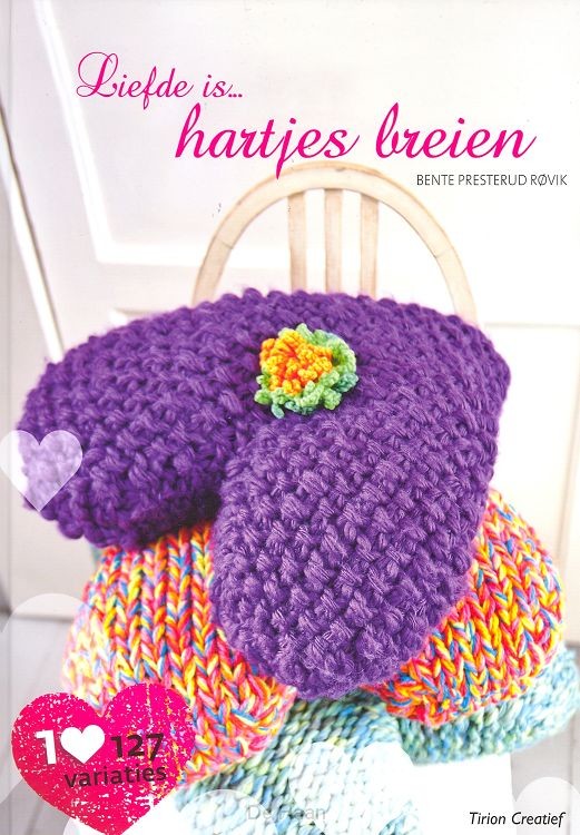 Liefde is... hartjes breien