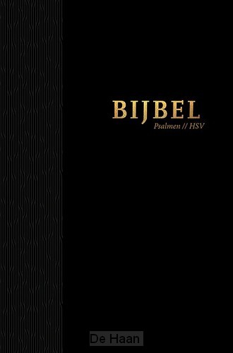 Bijbel (HSV) met Psalmen - hardcover zwa