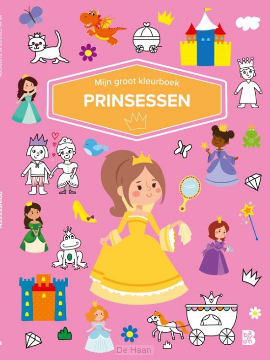 Mijn groot kleurboek - Prinsessen
