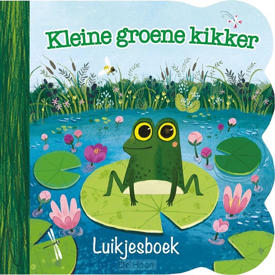 Kleine groene kikker luikjesboek