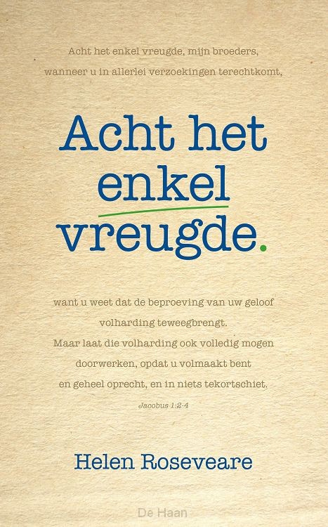 Acht het enkel vreugde