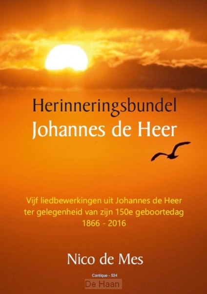 Herinneringsbundel Johannes de Heer