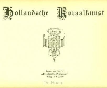 Boek 15 Hollandse koraalkunst