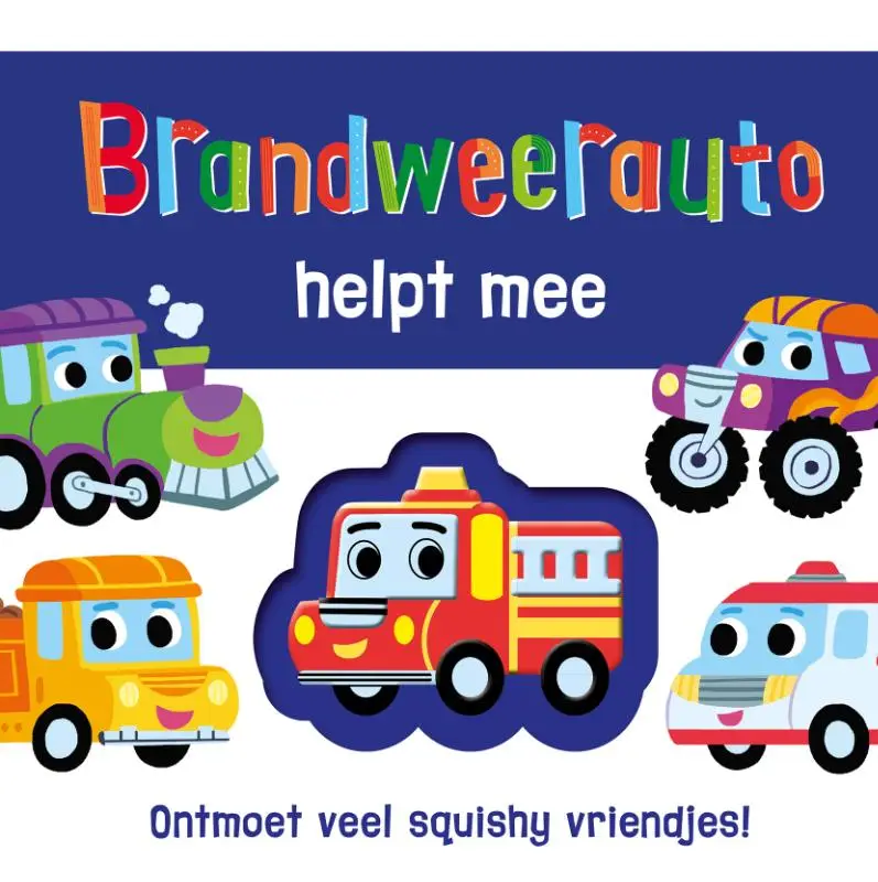 Brandweerauto helpt mee - 3D voelboek