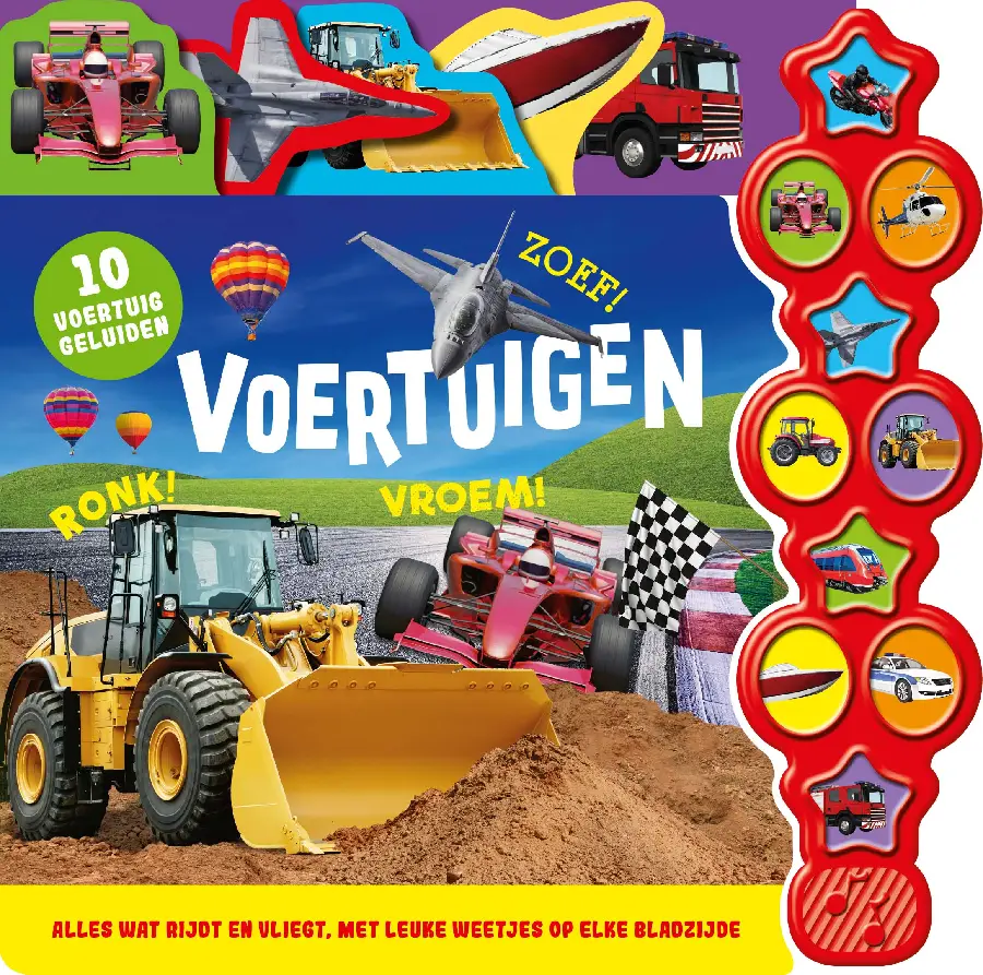 Voertuigen geluidenboek