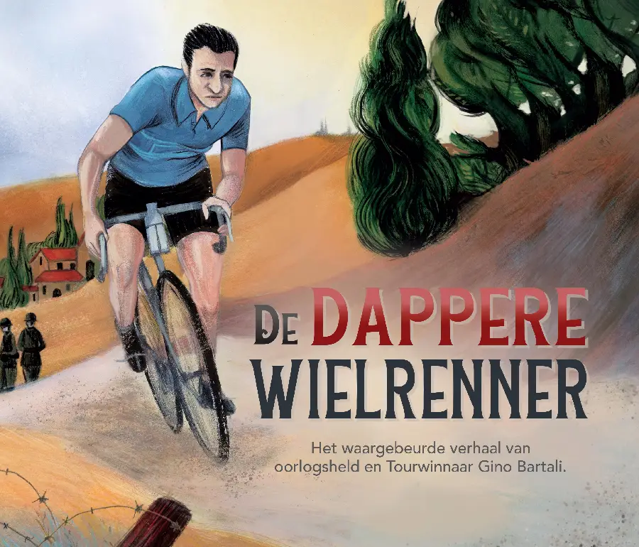 Dappere wielrenner