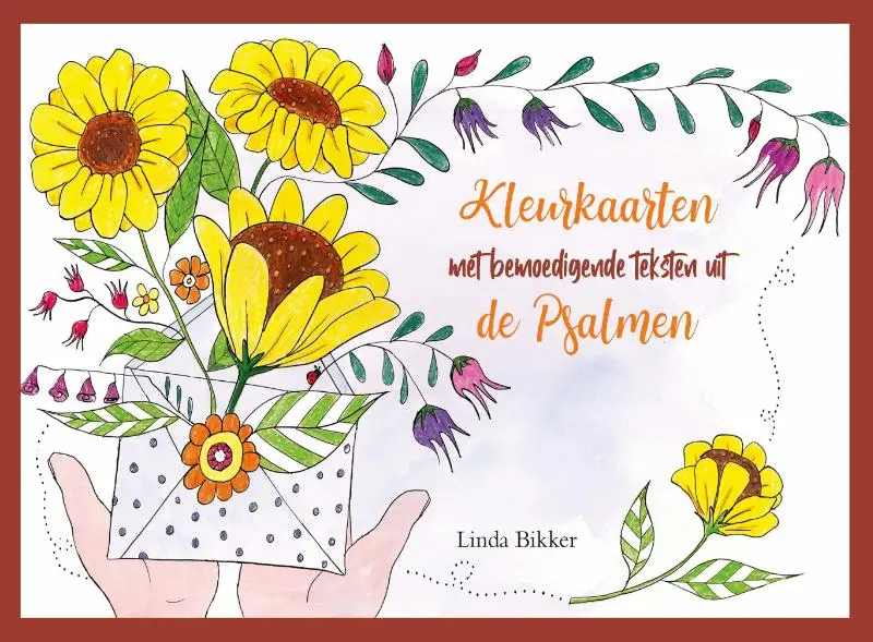Kleurkaarten met bemoedigende teksten ui