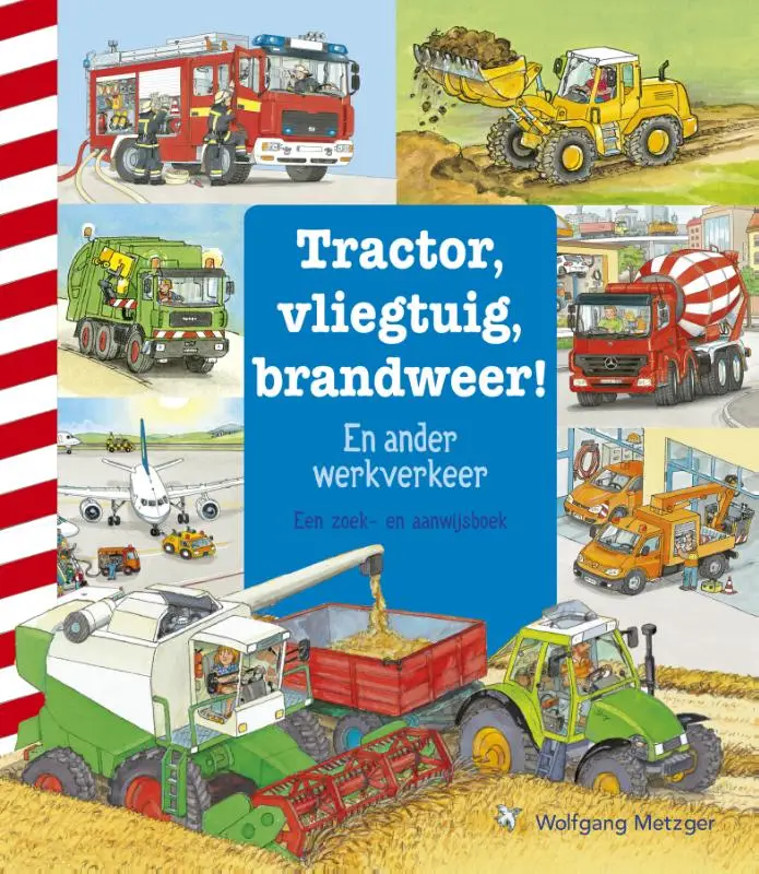 Tractor, vliegtuig, brandweer