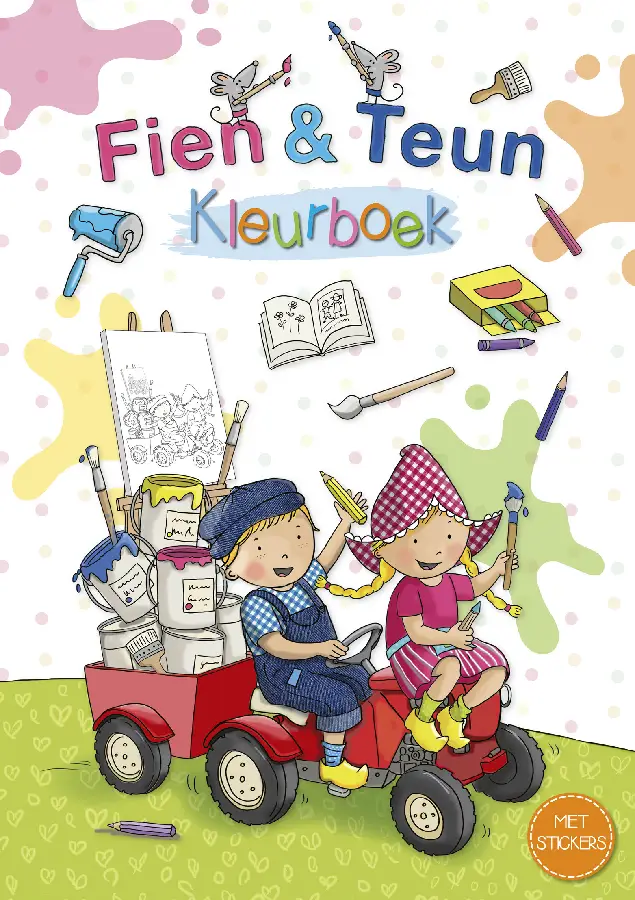 Fien en Teun Kleurboek