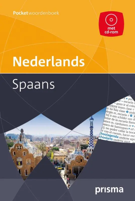 Pocketwoordenboek ned-spaans + cd-rom