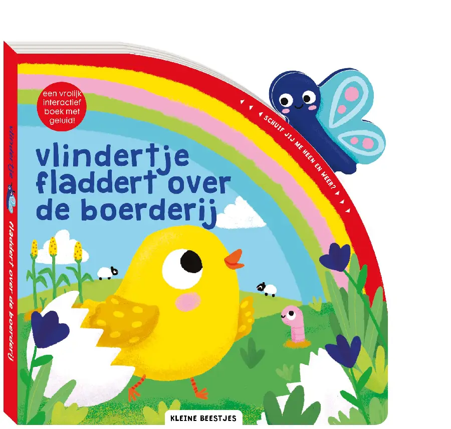 Kleine Beestjes - Vlindertje fladdert over de boerderij