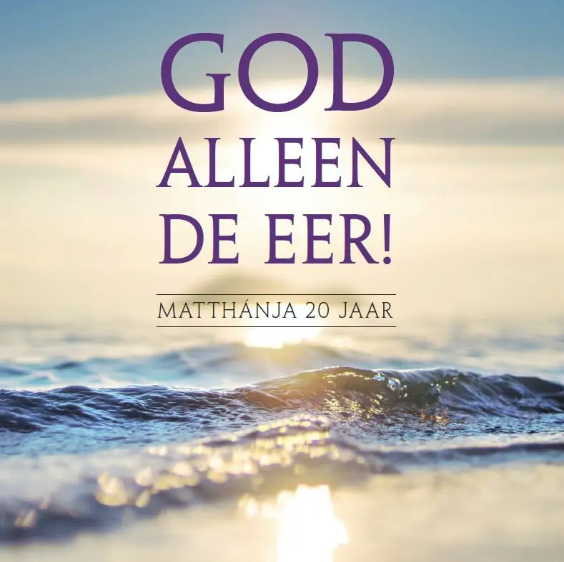 God alleen de eer