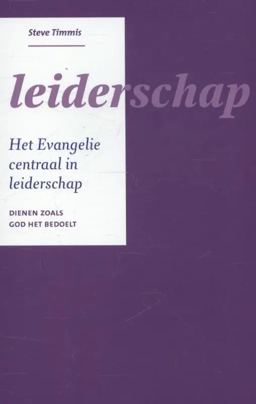 Evangelie centraal in leiderschap