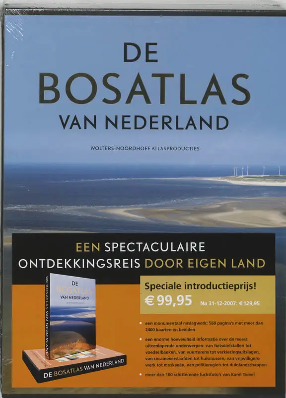 De bosatlas van Nederland