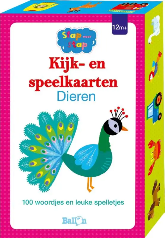 Kijk- en speelkaarten Dieren