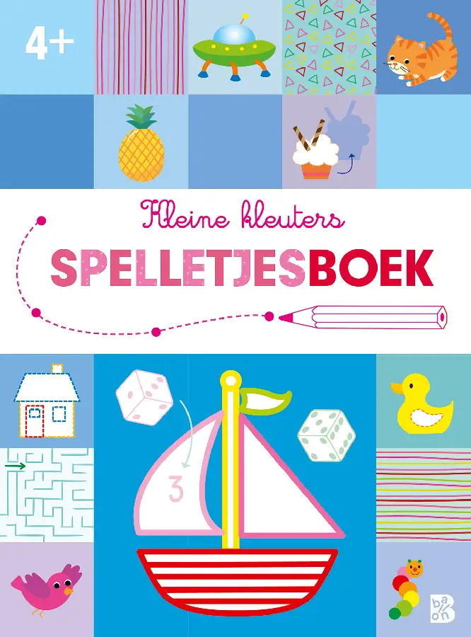 Kleine kleuters - Spelletjesboek 4+