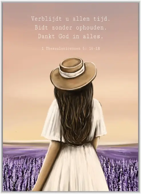 Poster A5 Vertrouwt op Hem