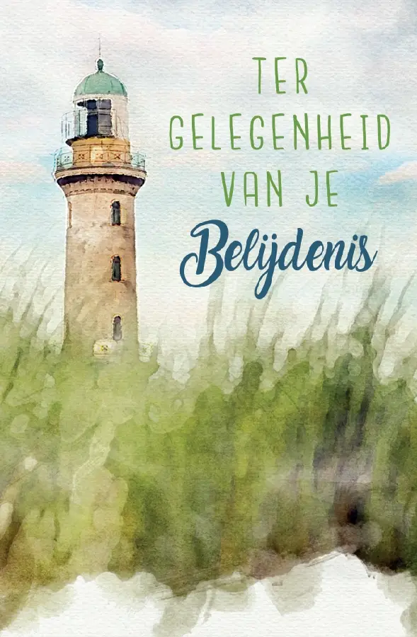 Wenskaart Ter Gelegenheid je Belijdenis