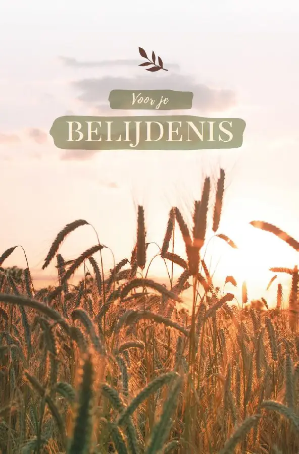 Wenskaart Voor je Belijdenis