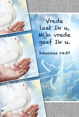 Minikaart Vrede laat ik U