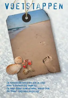 Minikaart voetstappen