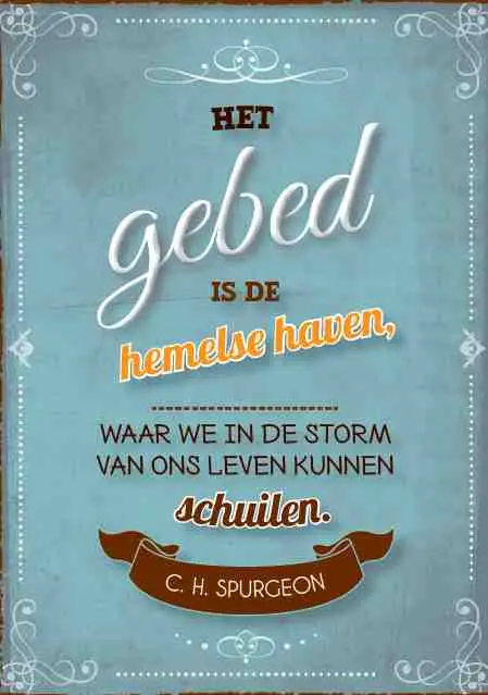 Pbk het gebed is de hemelse haven