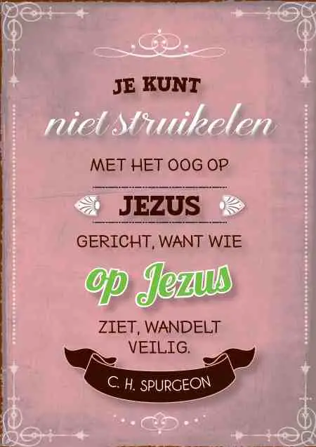 Pbk je kunt niet struikelen