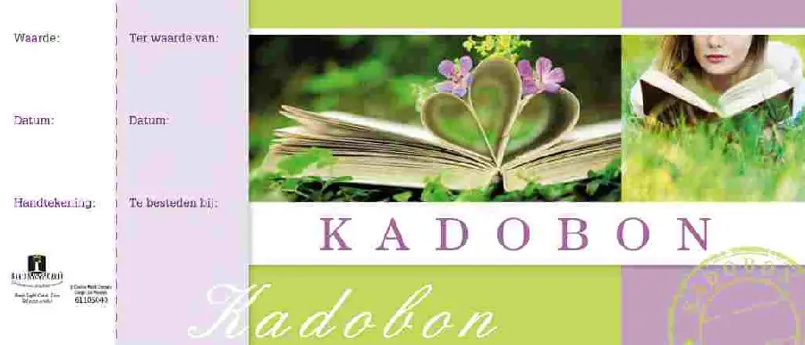 Cadeaubonnen met env 50 boek neutraal