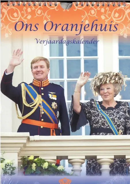 Verjaardagskalender ons oranjehuis