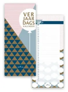 Verjaardagskalender natuur