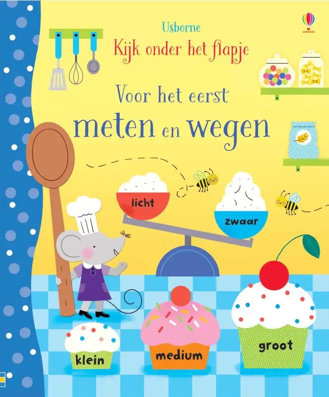 Kijk onder het flapje. Voor het eerst me