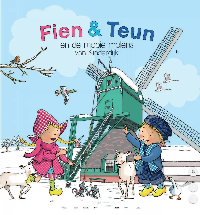 Fien & Teun en de Mooie Molens van Kinde