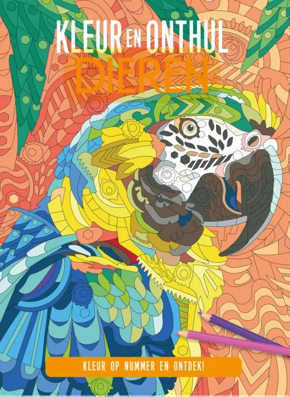 Kleur & onthul / Dieren