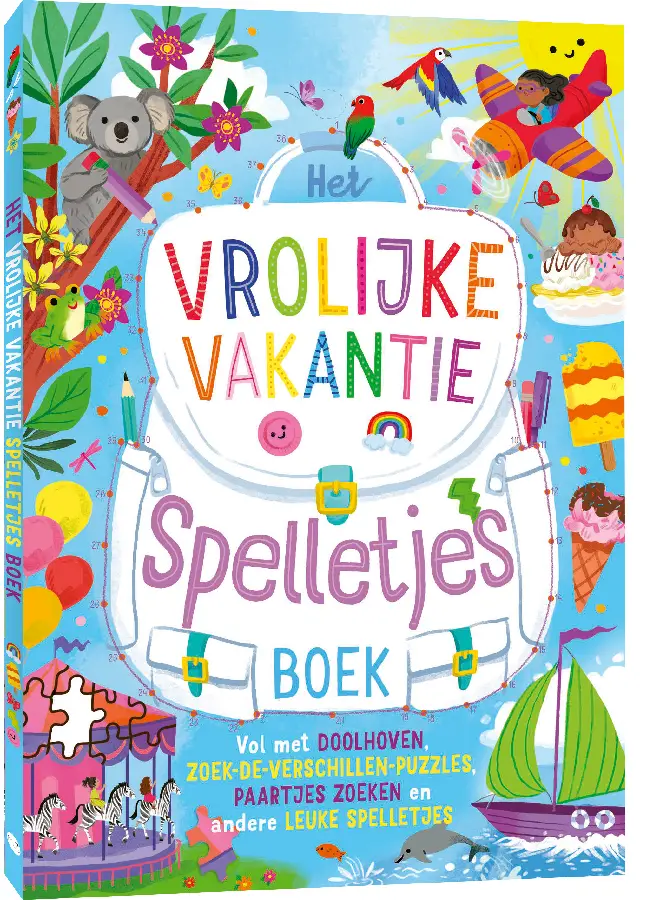 Het vrolijke vakantie spelletjesboek