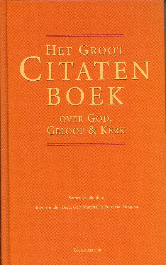over God, geloof & kerk