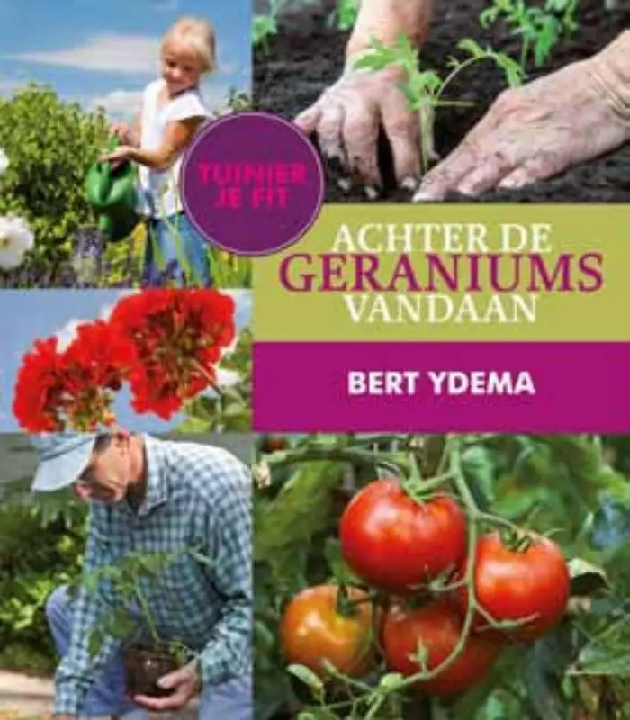 Achter de geraniums vandaan