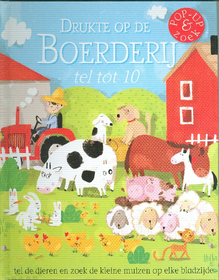drukte op de boerderij