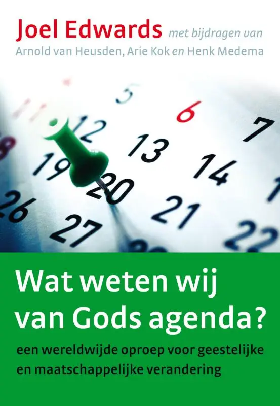 Gods agenda een wereld van verschil