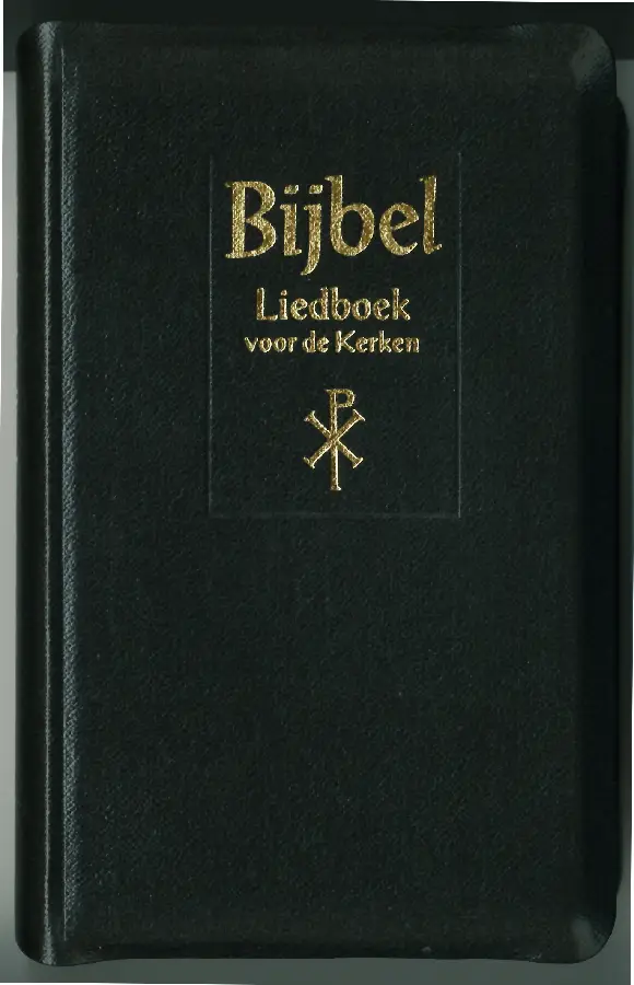Bijbel NBG liedboek / Major kunstleer kleursnee zwart / druk 1