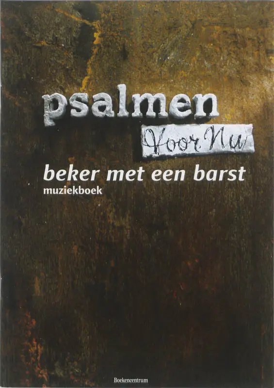 Beker met een barst muziekboek