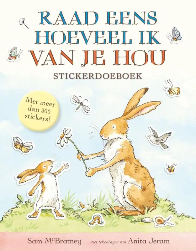 Stickerdoeboek Raad eens hoeveel ik van