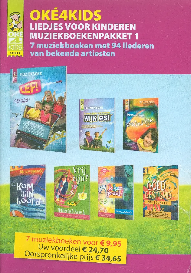 Pakket muziekboeken 1